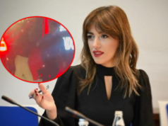 U.D. Presidentja Albulena Haxhiu shkon në zyrat e VV’së në orët e mbrëmjes