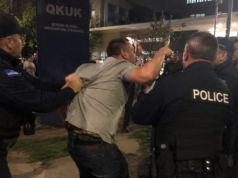 Kaos në Emergjencën e QKUK-së: i dehuri sulmon Policinë dhe kafshon njërin zyrtar në dorë