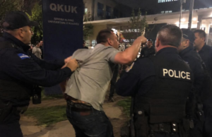 Kaos në Emergjencën e QKUK-së: i dehuri sulmon Policinë dhe kafshon njërin zyrtar në dorë