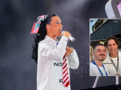 Partneri i Katy Perry-t, Justin Trudeau, mbështet këngëtaren nga afër në Sunny Hill Festival